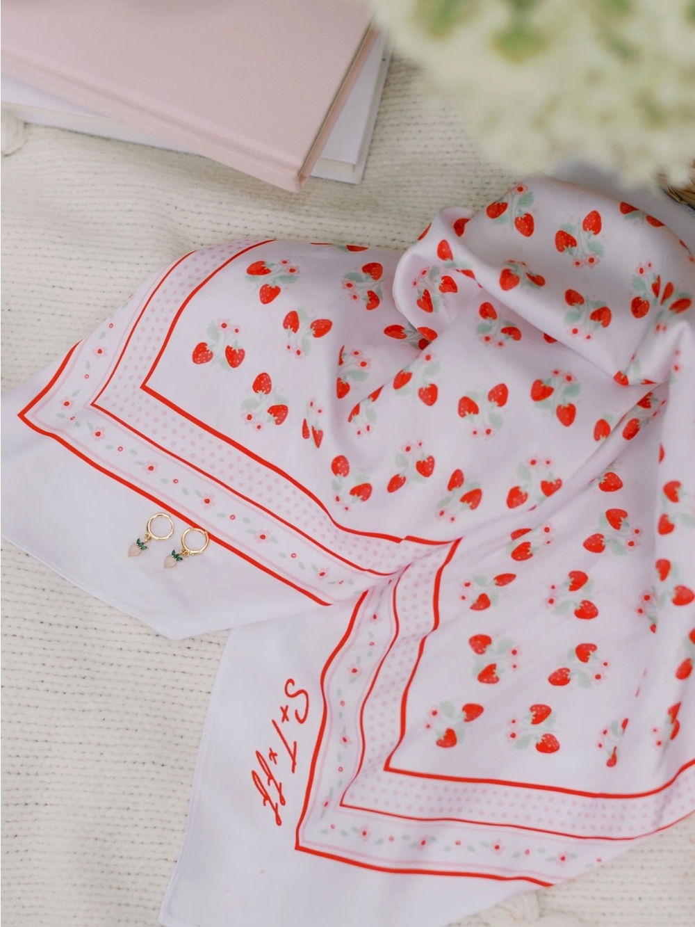 Smash + Tess X FALLON FARINACCI Fallon Soft Satin Scarf